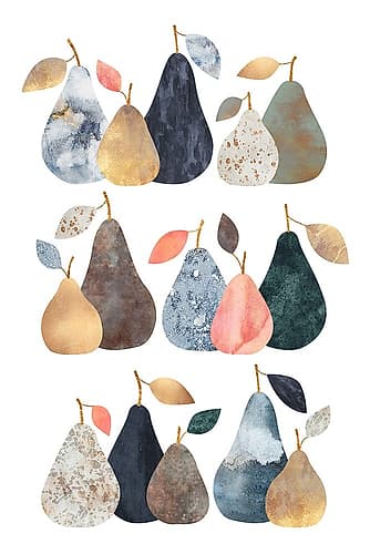 Pears Food Print