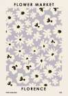 Flower Market Florence Art Print
