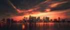 Sunset of Boston Art Print