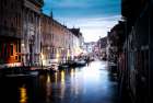 Venice night Art Print