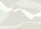 Mountain Waves Beige Art Print