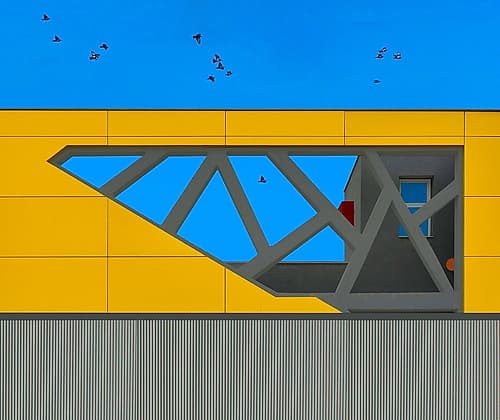 Facade - Hasharon Architecture Print