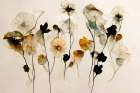 Beautiful Dry Flowers Art Print