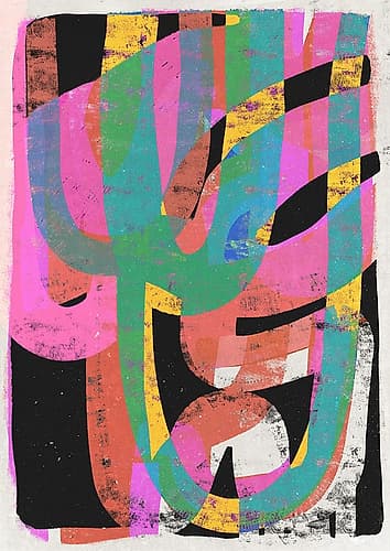 Junge (Party) Art Print by Treechild