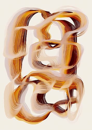 Caramel Art Print