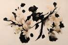 Cherry Blossom Branch Art Print