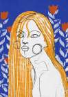 The Tulip Girl Art Print