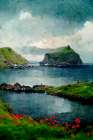 Beautiful Islands No 1 Art Print