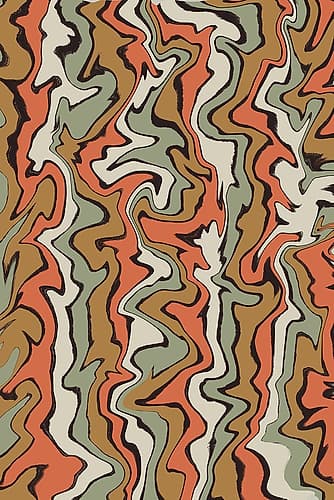 Stirred Colors Art Print