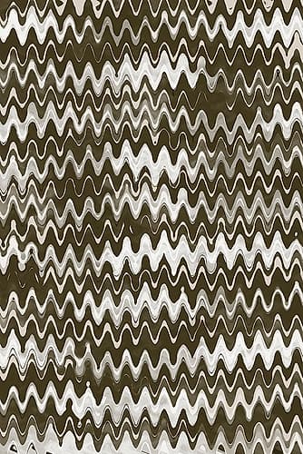 Strong Green Waves Art Print