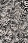 Black And White Net Pattern Art Print