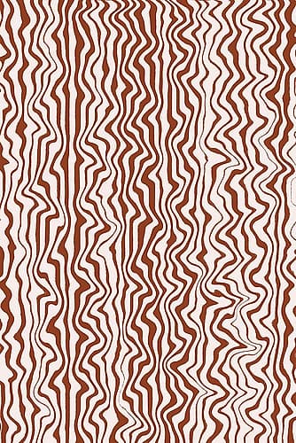 Liquid Beige Stripes Pattern Art Print