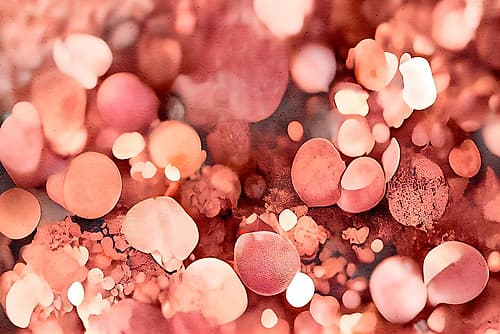 Rosy Sparkles Art Print by Treechild