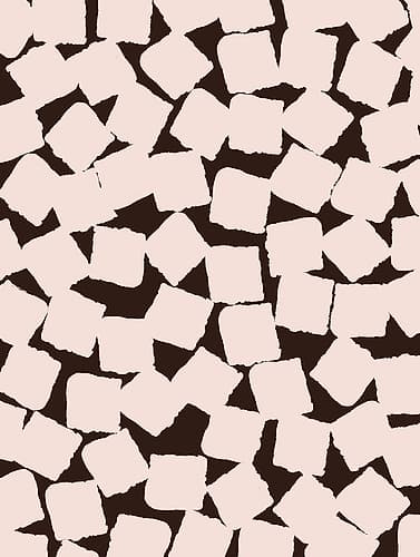 Beige Cubes Pattern Art Print