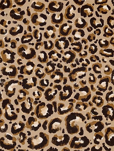 Cool Leo Pattern Art Print