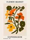 Flower Market. Copenhagen Art Print