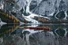 Reflection Ii - Pragser Wildsee Art Print