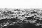 Wavy Horizon BW Art Print