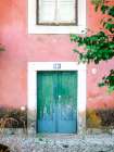 Little door in Lisbon Art Print