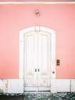 The white door Lisbon Art Print