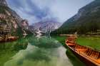 Lago Di Braies Art Print
