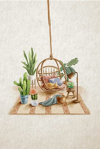 Calming Room Art Print