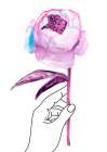 Louella Art Print