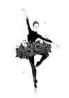 Floral dance Art Print