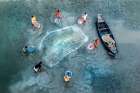Fishing Village Art Print