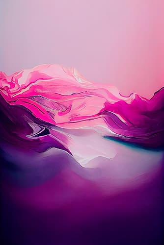Purple Wave Art Print