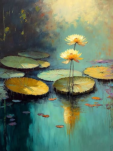 Water Lilies Art Print