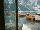 Lago Di Braies 1 Art Print