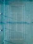 Tennis Court Green 2 Art Print