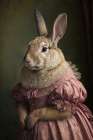 Mrs Bunny`s Daughter Art Print
