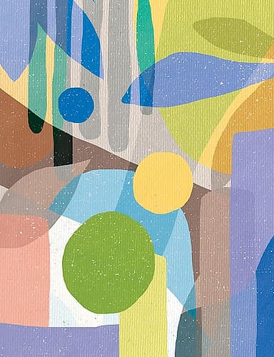 Colorful Pattern Art Print