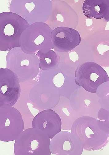 Circle Strokes Minimalist Print