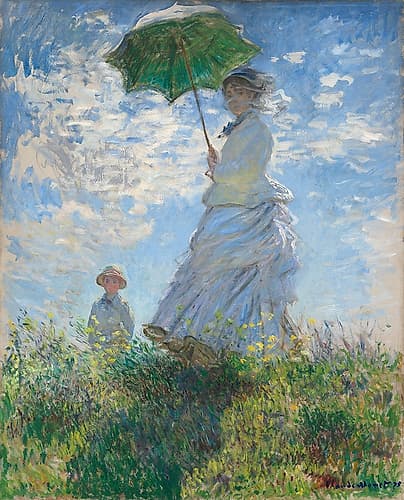Women With Parasol Art Print