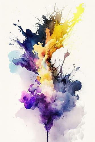 Mystical Smoke Art Print by Mauro