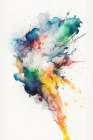 Bright Explosion Art Print