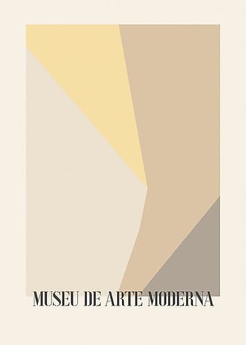 Museu De Arte Moderna 02 Minimalist Print