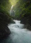 Beauty of Senaru - Tiu Kelep Waterfall Art Print