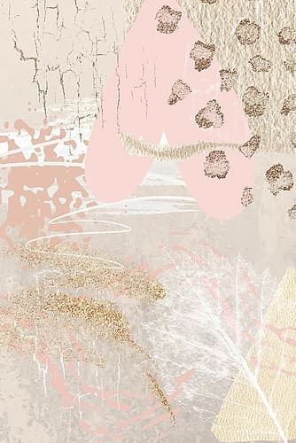 Morning Pink-2 Abstract Art Print