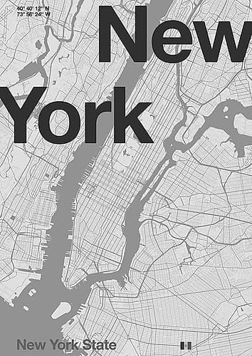 New York Inspirational Print