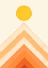Mountainscape NAo4 Art Print