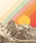 Mountainscape NAo1 Landscape Print
