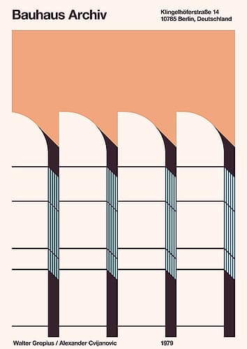 Bauhaus Archiv Art Print