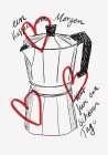 Kaffee am Morgen Art Print