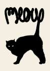 Meow Art Print