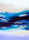 Abstract Sunset 2 Art Print by Alyson Storms