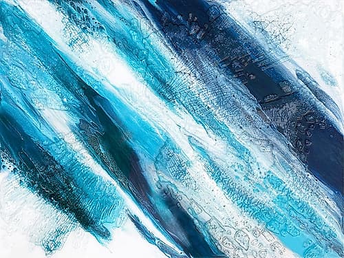 Arctic Ice Art Print
